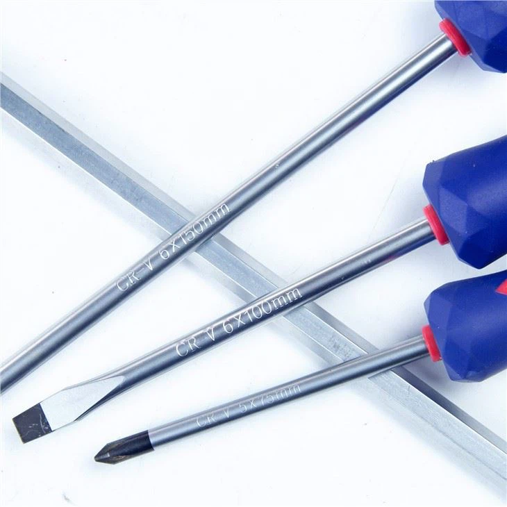 SALI Tools 6 Pcs Screwdriver Set, Magnetic Screwdriver Set Commercial Grade Phillips & Slotted Comfort Grip Screw Drivers